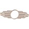 Ekena Millwork Elizabeth Wood Fretwork Pierced Ceiling Medallion, Alder, 24"W x 12"H x 6 5/8"IW x 11 3/8"IH x 1/4"T CMWP24X12X0250EBAL - alternate 4